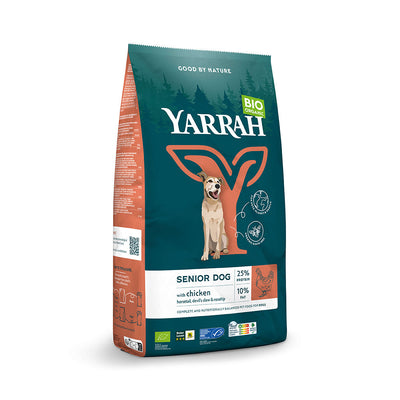 Yarrah Bio Hund Trockenfutter Senior Huhn - BioTierFutter Onlineshop