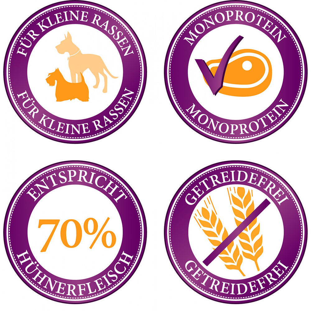 Bellfor für kleine Hunderassen Freiland-Schmaus Mini - BioTierFutter Onlineshop
