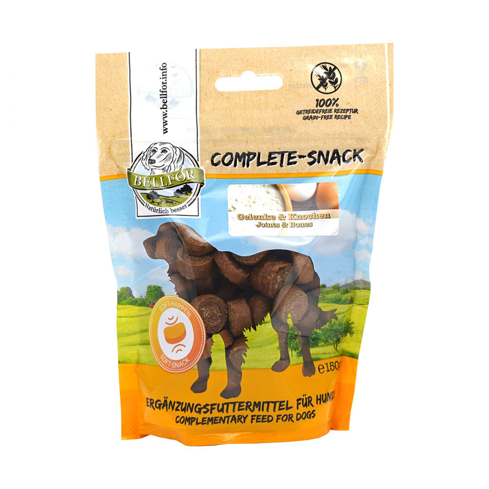 Bellfor Ergänzungsfuttermittel für Hunde Gelenke & Knochen Complete-Snack 150 g - BioTierFutter Onlineshop