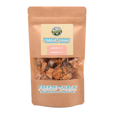 Bellfor Gesunder Freeze-Snack für Hunde - Lachsfilet 50 g - BioTierFutter Onlineshop
