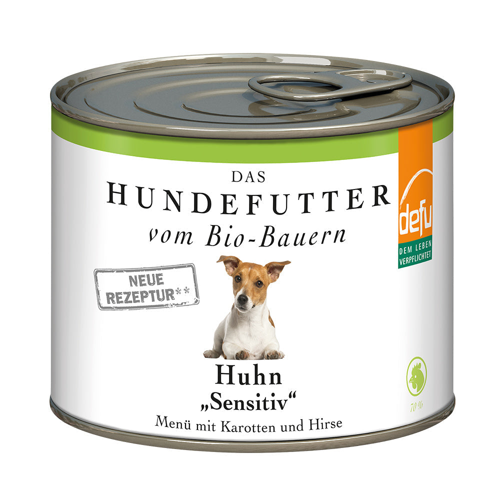 Defu Hund Huhn "Sensitiv" - BioTierFutter Onlineshop