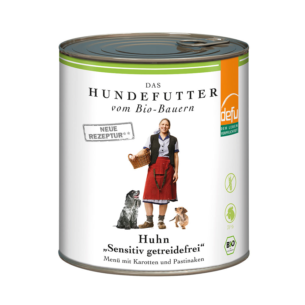 Defu Hund Huhn "Sensitiv getreidefrei" - BioTierFutter Onlineshop