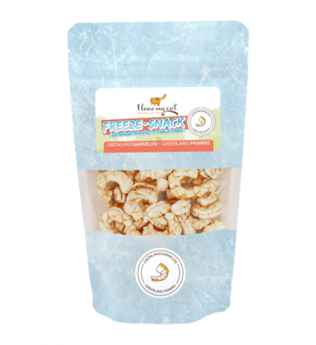 I love my Cat Freeze Dried Snack Grönlandgarnelen 25g - BioTierFutter Onlineshop