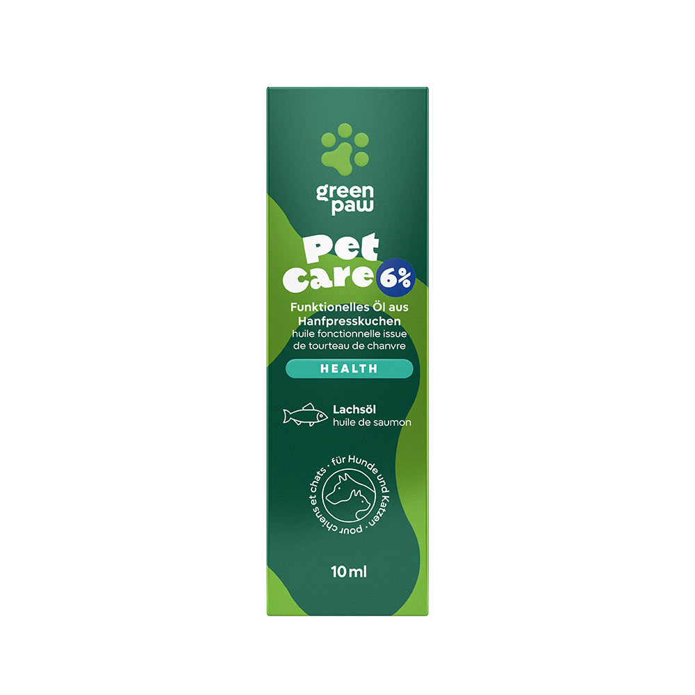 Green Paw Pet Care 6 % CBD – Gouttes pour l'équilibre et le bien-être des chiens et des chats
