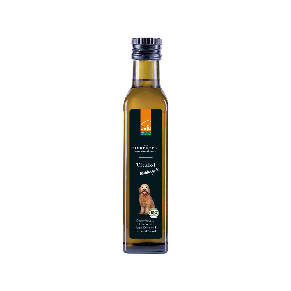 Defu Vitalöl Mühlengold 250ml - BioTierFutter Onlineshop