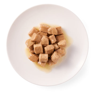 Yarrah Bio Katze Dose Bröckchen Huhn mit Rind 12×405g - BioTierFutter Onlineshop