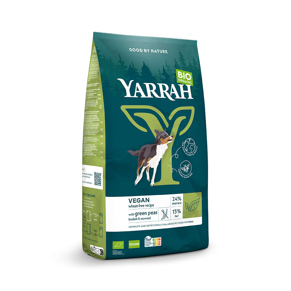 Yarrah Bio Hund Trockenfutter Erwachsene weizenfrei Vegan - BioTierFutter Onlineshop