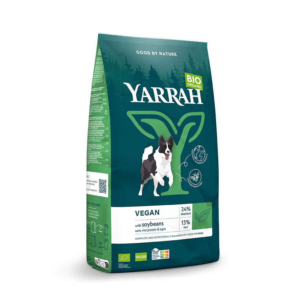 Yarrah Bio Hund Trockenfutter Erwachsene Vegan Affenbrotbaum & Kokosöl - BioTierFutter Onlineshop
