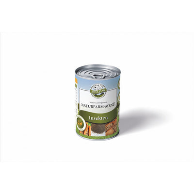 Bellfor Hundefutter Nass mit Insekten - Naturfarm-Menü - BioTierFutter Onlineshop