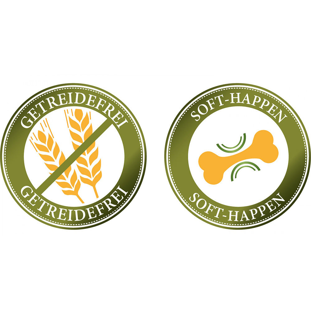Bellfor Soft-Snack für Hunde mit Huhn Freiland-Happen 200 g - BioTierFutter Onlineshop