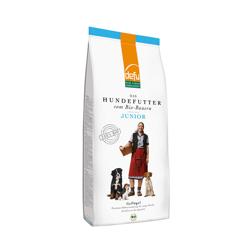 Defu Hund Junior Geflügel - BioTierFutter Onlineshop