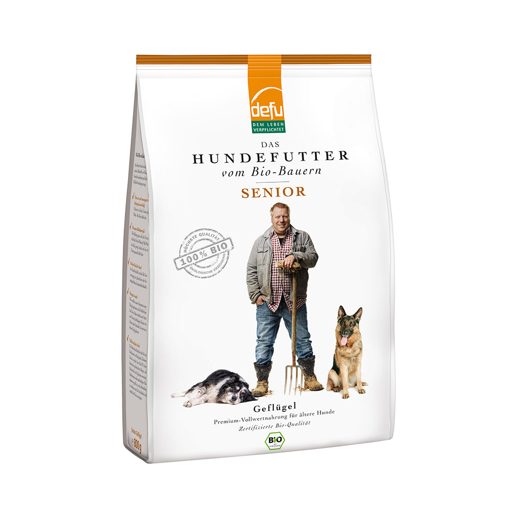 Defu Hund Senior Geflügel - BioTierFutter Onlineshop