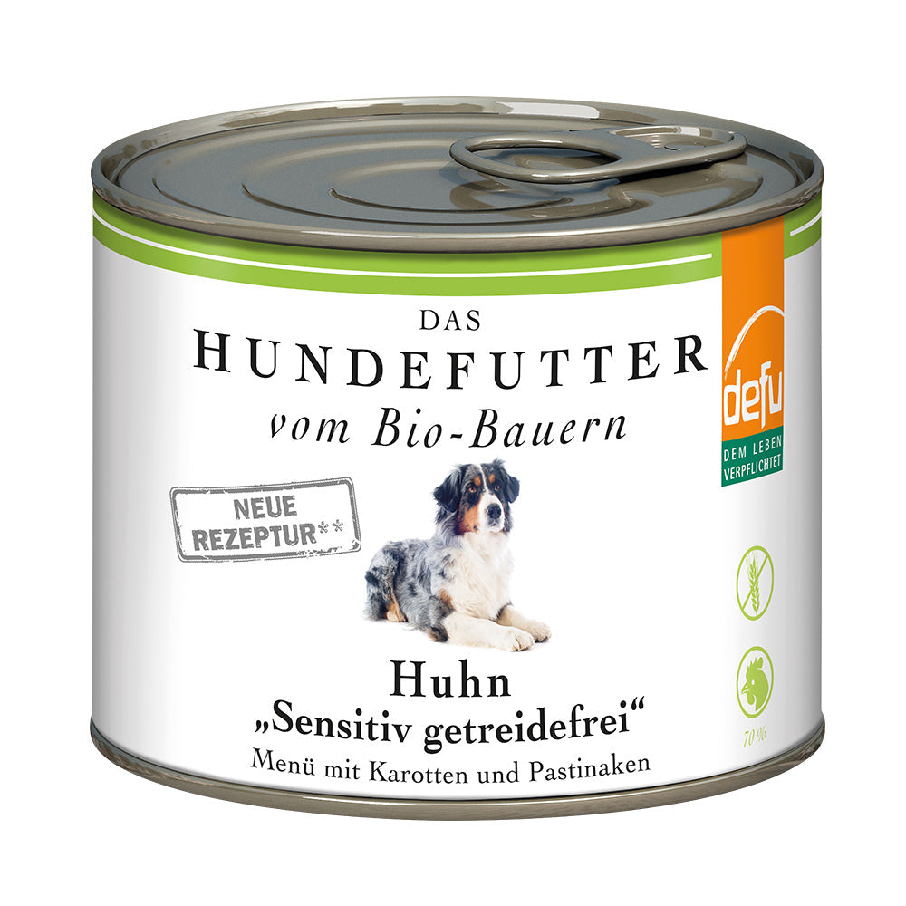 Defu Hund Huhn "Sensitiv getreidefrei" - BioTierFutter Onlineshop