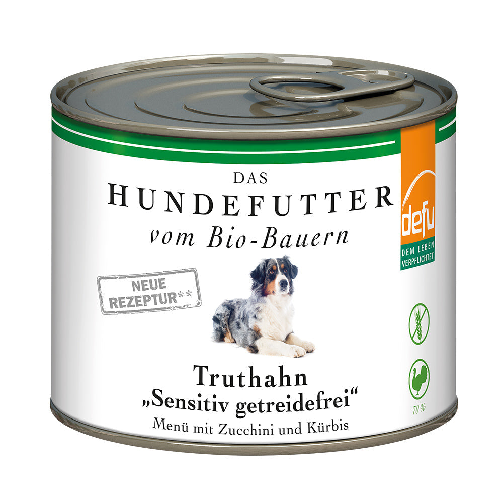 Defu Hund Truthahn "Sensitiv getreidefrei" - BioTierFutter Onlineshop