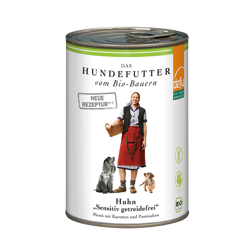 Defu Hund Huhn "Sensitiv getreidefrei" - BioTierFutter Onlineshop