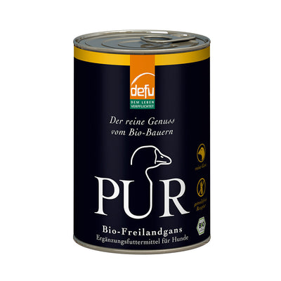 Defu Hund PUR Bio-Freilandgans - BioTierFutter Onlineshop