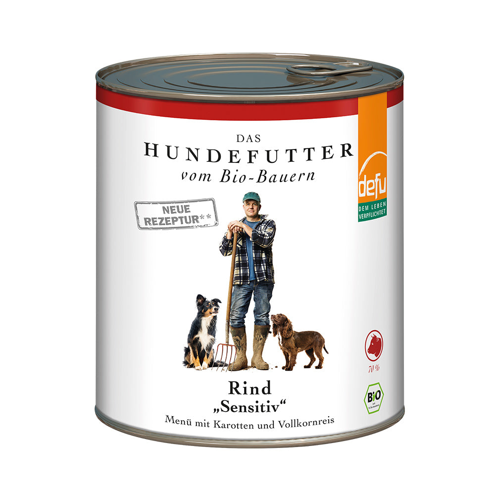 Defu Hund Rind "Sensitiv" - BioTierFutter Onlineshop