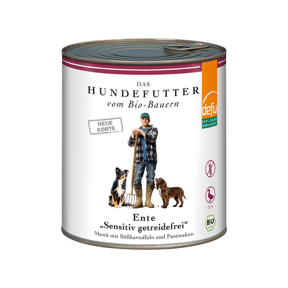 Defu Hund Ente "Sensitiv getreidefrei" - BioTierFutter Onlineshop