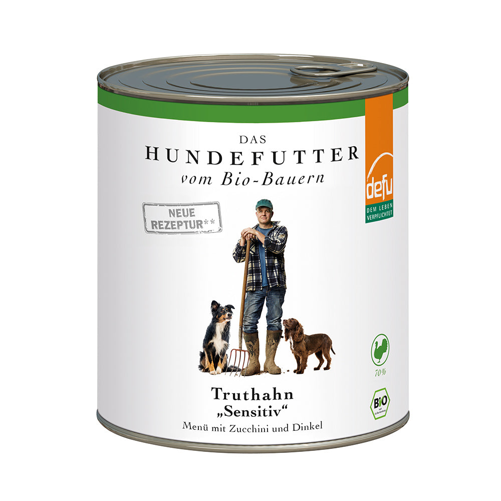 Defu Hund Truthahn "Sensitiv" - BioTierFutter Onlineshop