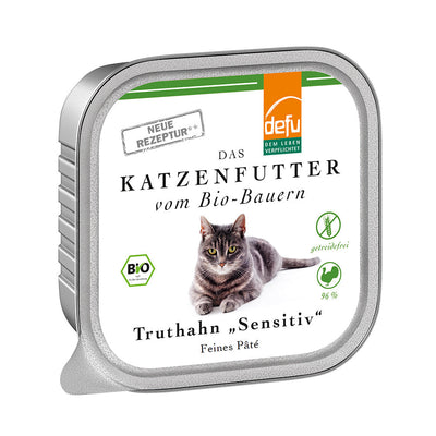 Defu Katze Truthahn "Sensitiv" - BioTierFutter Onlineshop