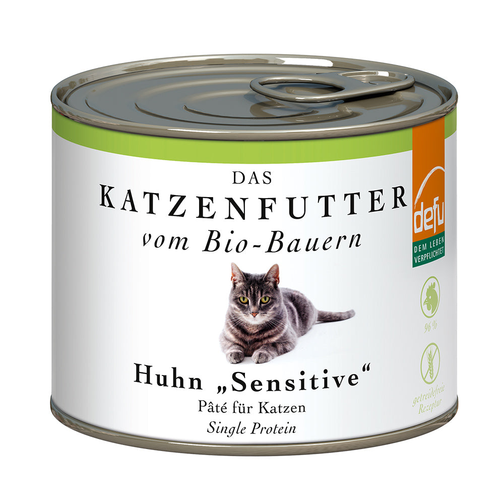 Defu Katze Huhn "Sensitiv" - BioTierFutter Onlineshop