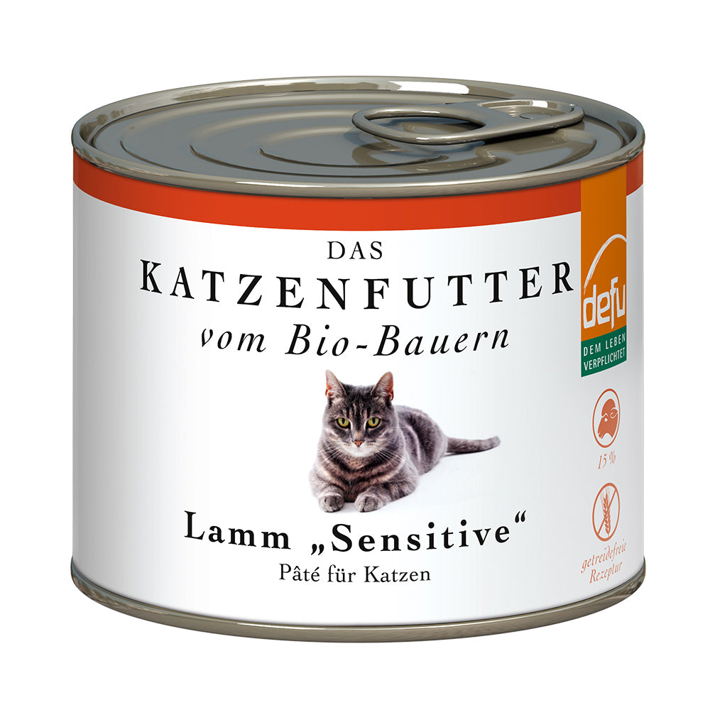 Defu Katze Lamm "Sensitive" - BioTierFutter Onlineshop