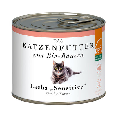 Defu Katze Lachs "Sensitive" - BioTierFutter Onlineshop