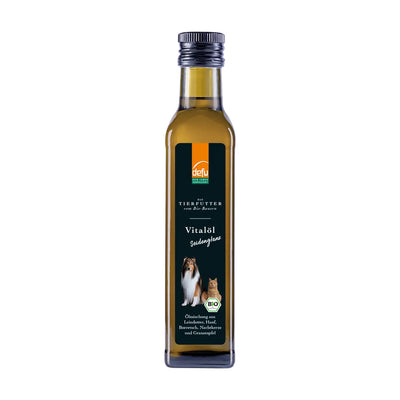 Rette mich: Defu Vitalöl Seidenglanz 1 x 250ml - BioTierFutter Onlineshop