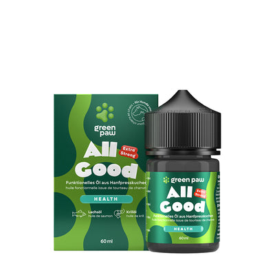 Green Paw All Good – CBD & CBG Tropfen für Wohlbefinden bei Hund & Katze