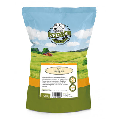 Bellfor Gesunder Hundesnack - Hirsch Mix 200 g - BioTierFutter Onlineshop