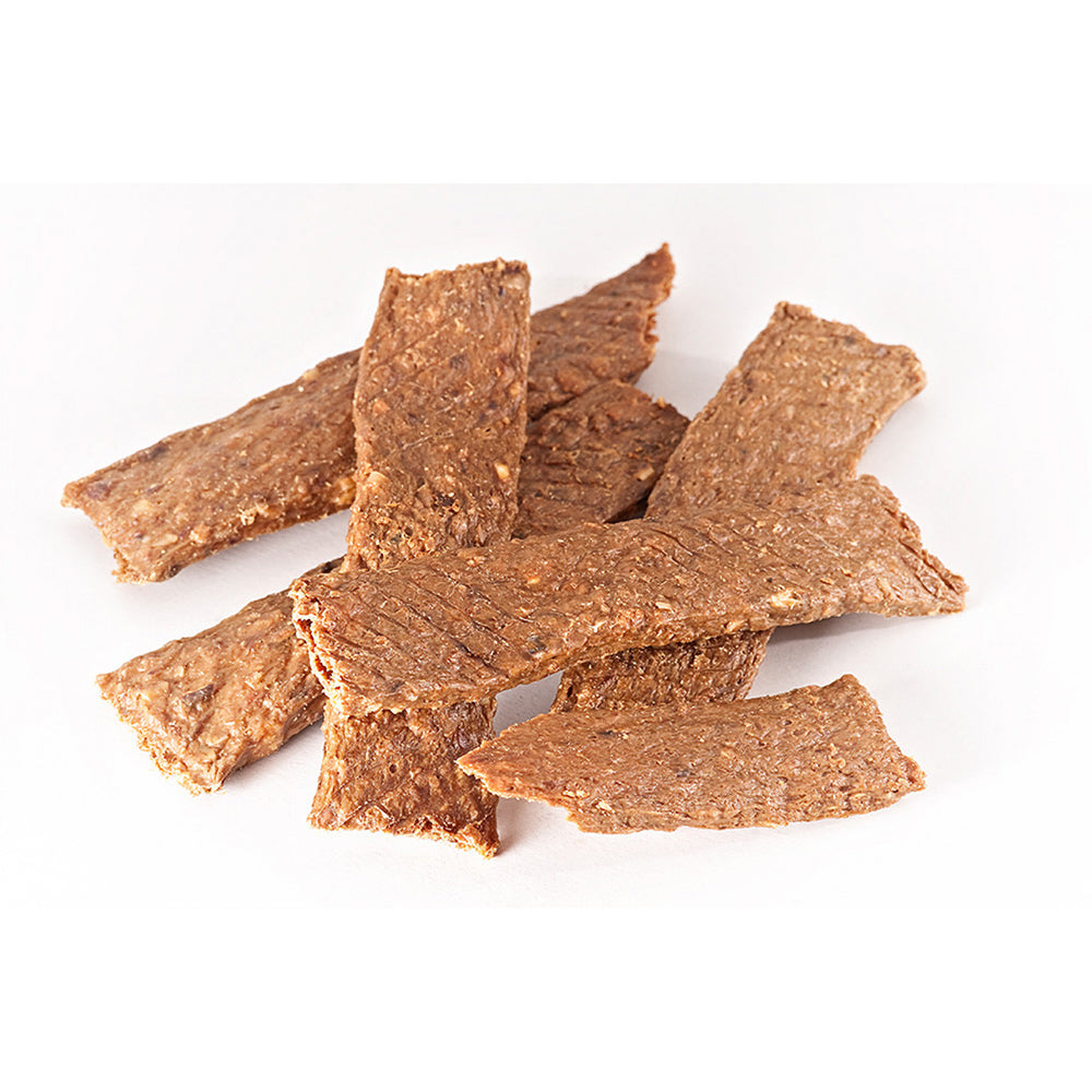 Bellfor Gesunder Hundesnack Fleischstreifen Kaninchen 100 g - BioTierFutter Onlineshop