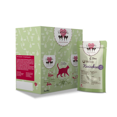KatzenLiebe Kaninchen mit Bio-Birne für Katzen - BioTierFutter Onlineshop