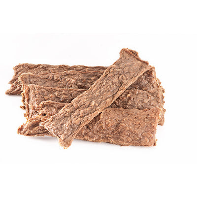 Bellfor Gesunder Hundesnack - Fleischstreifen Lamm 100 g - BioTierFutter Onlineshop