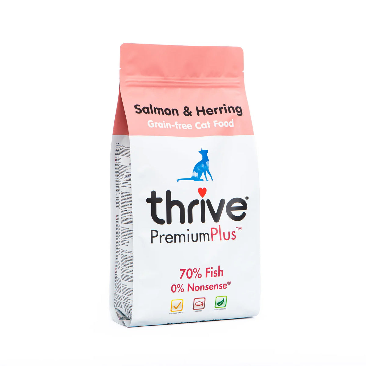 Thrive Katze PremiumPlus Lachs mit Hering 1.5 kg - BioTierFutter Onlineshop