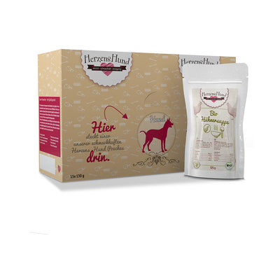 HerzensHund Bio-Hühnersuppe für Hunde 18x125g - BioTierFutter Onlineshop