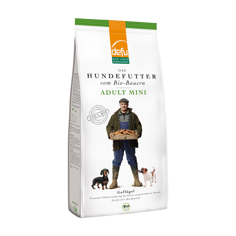 Defu Hund Adult Mini Geflügel - BioTierFutter Onlineshop