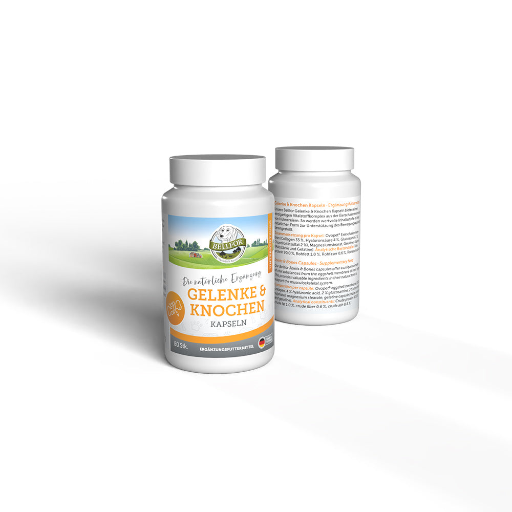 Bellfor Ergänzungsfuttermittel Gelenke und Knochen - BioTierFutter Onlineshop